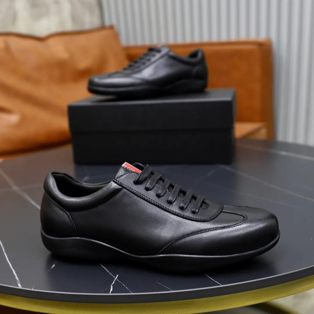 Men's shoes💰600💰Top original order Brand: PRADA (Prada) Standard code: Men's code 38/44 (45 can be customized) Grade: Same as the official website Material: Original cowhide surface, cowhide lining, original wear-resistant soft outsole Style category: casual sports shoes, young fashion, European and American trends, British style Color: actual picture color